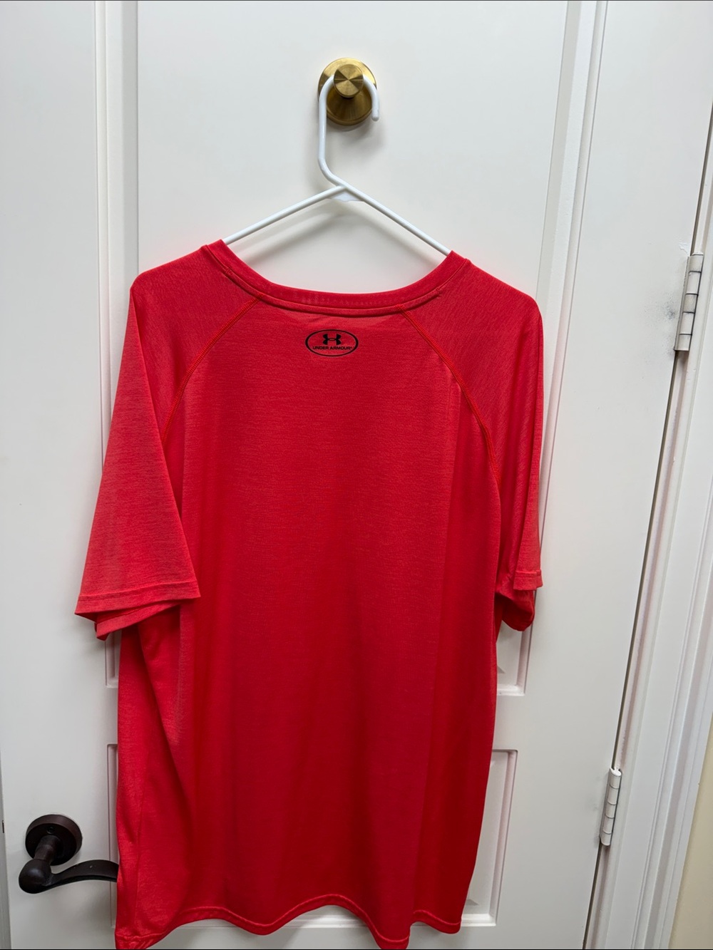 Under Armour Bright Red Short Sleeve Performance Tee - Picture 7 of 10